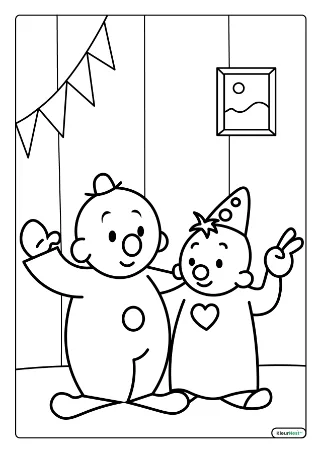 Bumba En Bumbalu Kleurplaat kleurplaat — gratis printbare PDF