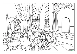 Symbolica kleurplaat — gratis printbare PDF
